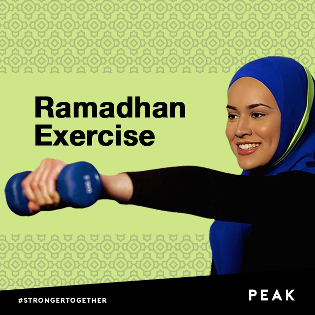 LEARN MORE ABOUT EXERCISING DURING RAMADHAN